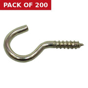 Curtain Wire Hooks - 22mm x 2mm (200)