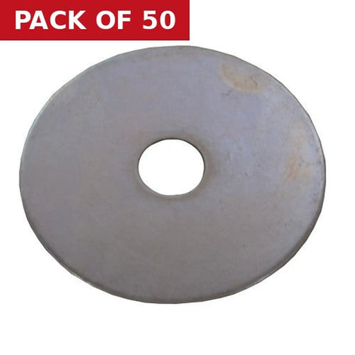M10 x 50mm ZP Flat Repair Washers  (50)
