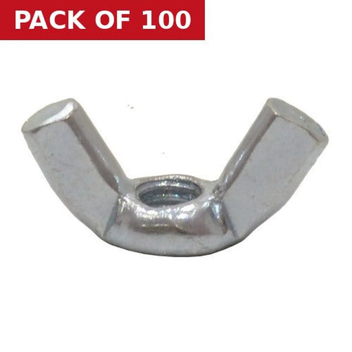M5 ZP Wing Nuts  (100)