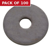 M6 x 20mm ZP Flat Repair Washers  (100)