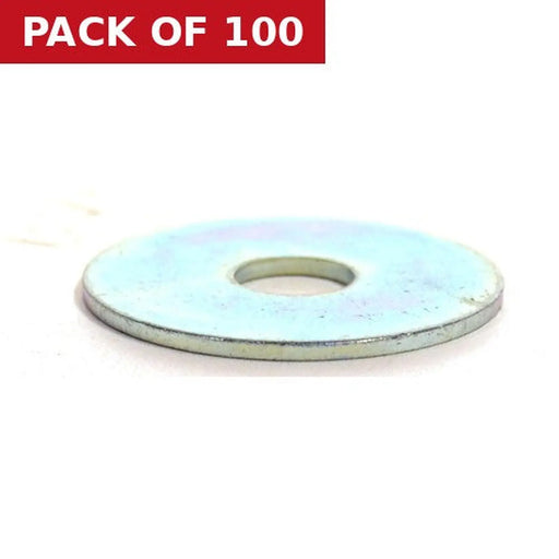 M8 x 30mm ZP Flat Repair Washers  (100)