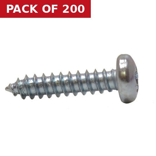 3/4" x 8 ZP Pan Head Self Tapping Screws   (200)