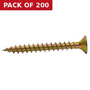 4.5mm x 40mm ZYP Multi Purpose Single Thread Countersunk Pozi Screws  (200)