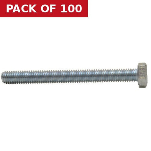 M6 x 60mm Hex Head Set Screws  (100)