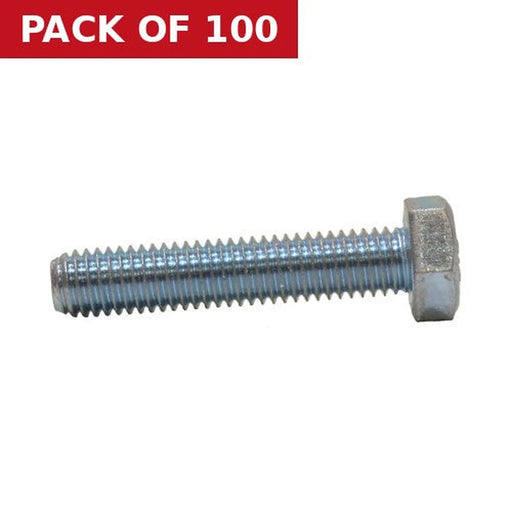 M8 x 40mm Hex Head Set Screws  (100)
