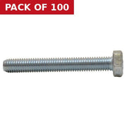 M8 x 60mm Hex Head Set Screws  (100)