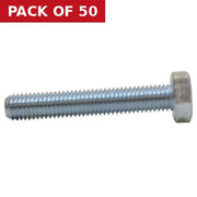 M10 x 60mm Hex Head Set Screws  (50)