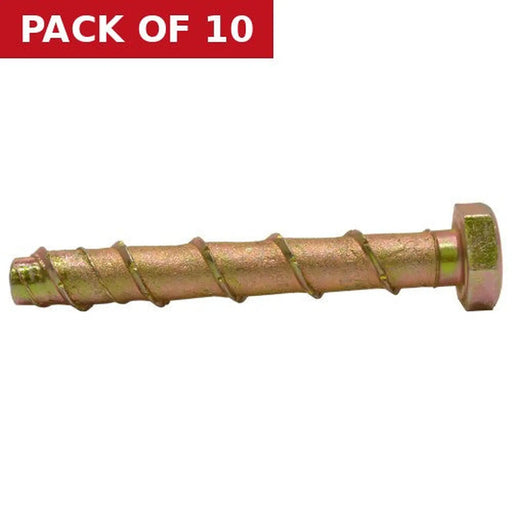 M10 x 75mm Thunder Bolts  (10)