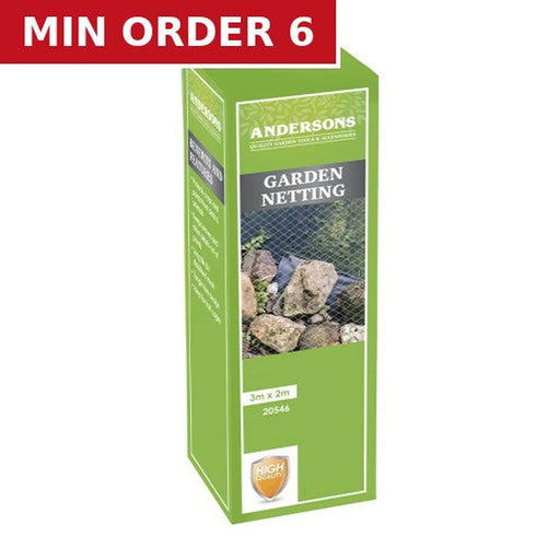 Garden Netting, 3m x 2m - Pack of 6