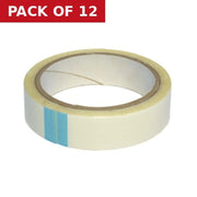 Double Sided Extra Strong Adhesive Tape (25mm x 5m) - Pack of 12