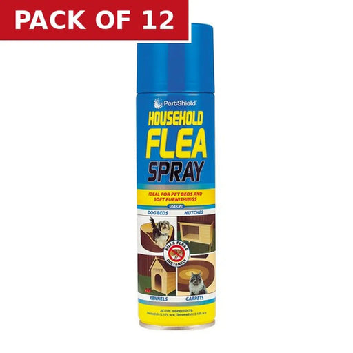 Pestshield - Household Flea Spray - 200ml (DGN) - Pack of 12