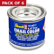 Revell Matt Hobby Paint, Clear (14ml) - Pack of 6