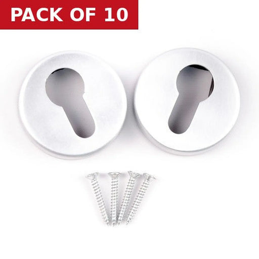 SAA Euro Escutcheon Set - Pack of 10
