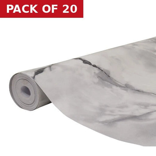 Natural Marble Effect Vinyl 1.5m Roll - Pack of 20