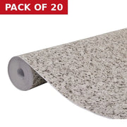 Grey Granite Effect Vinyl 1.5m Roll - Pack of 20