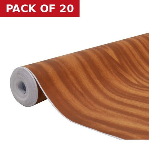Beech Wood Effect Vinyl 1.5m roll - Pack of 20