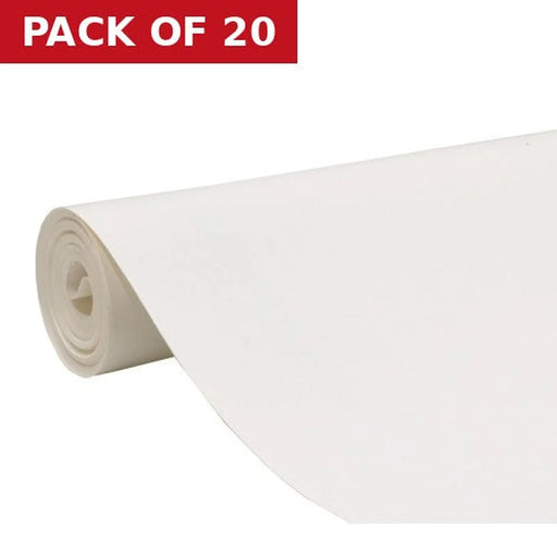 White Matt Vinyl 1.5m Roll - Pack of 20