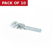 Metal Gate Adjustable Eyes 6" Each - Pack of 10