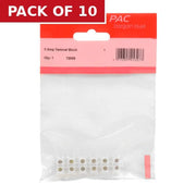 5 Amp Terminal Block 6 Way - Pack of 10
