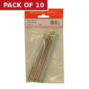 M10 x 135mm Screw In Frame Fixings - Pack of 10