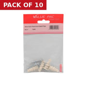 25mm Nylon Plasterboard Speed Plugs - Pack of 10