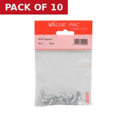 M6 ZP Wing Nuts (Pack of 6) - Pack of 10