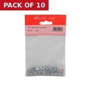 1/2" x 4 Pozi CSK ZP Twin Screws (Pack of 70) - Pack of 10