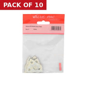 38mm NP Slotted Glass Plate (Pack of 4) - Pack of 10