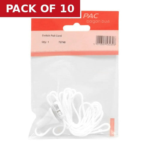Switch Pull Cord - Pack of 10