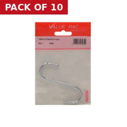 100mm CP Ball End S Hook - Pack of 10