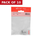M6 x 10 x 14 BZP Barrel Nuts 4pk - Pack of 10