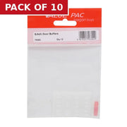 S/Adh Door Buffers 12pk - Pack of 10