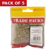 Pozi Multi Purpose Countersunk Woodscrews - Zinc Yellow Passivated - Pack of 5