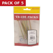 Pozi Multi Purpose Countersunk Woodscrews - Zinc Yellow Passivated - Pack of 5