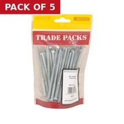 Coach Screws - Zinc Plated - M6 x 100mm - (35 PK) - Pack of 5