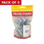 Cavity Toggle Bolt - Zinc Plated - M5 x 50mm - (22 PK) - Pack of 5