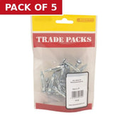 Blind Screw Anchors - Zinc Plated - M4 x 40mm - (25 PK) - Pack of 5