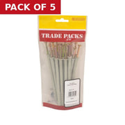 Screw In Frame Fixings - Zinc Plated - M8 x 120mm - (18 PK) - Pack of 5