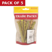 Thunder Bolts - Zinc Yellow Passivated - M12 x 100mm - (6 PK) - Pack of 5