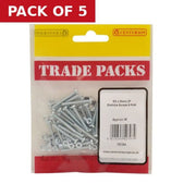 Machine Screws & Nuts - Zinc Plated - M3 x 25mm - (40 PK) - Pack of 5