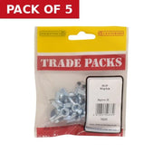 Wing Nuts - Zinc Plated - M6 - (20 PK) - Pack of 5