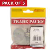 Flat Repair Washers - Zinc Plated - M6 x 38mm - (20 PK) - Pack of 5