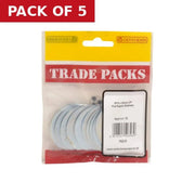 Flat Repair Washers - Zinc Plated - M10 x 50mm - (10 PK) - Pack of 5