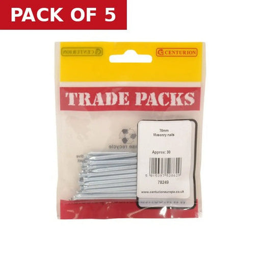 Masonry Nails - 70mm - (30 PK) - Pack of 5