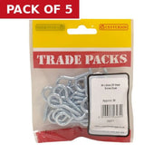 Steel Screw Eyes - Zinc Plated - 40 x 3.6mm - (30 PK) - Pack of 5