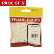 Shelf Supports - White - (100PK) - Pack of 5