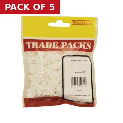 Shelf Supports - White - (100PK) - Pack of 5