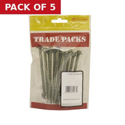 Timber Fixing Screws - 100mm - Pack of 10
