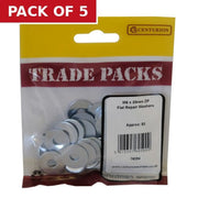 Flat Repair Washers - Zinc Plated - M6 x 20mm - Pack of 50