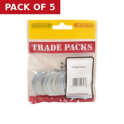 Flat Repair Washers - Zinc Plated - M8 x 25mm - Pack of 40